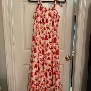 Matilda Jane Red and White Floral Dress